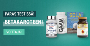 Paras Beetakaroteeni - Testivoittaja 2024